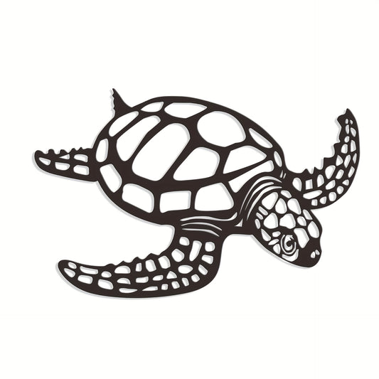 Metalen Schildpad Wanddecoratie Strand Decoratie Dieren Wanddecor Buiten Binnen Woondecor