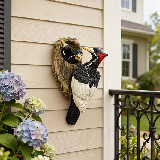 Specht Vogelbeeld Tuin Decoratie Realistisch Dieren Beeld Buiten Veranda Decor