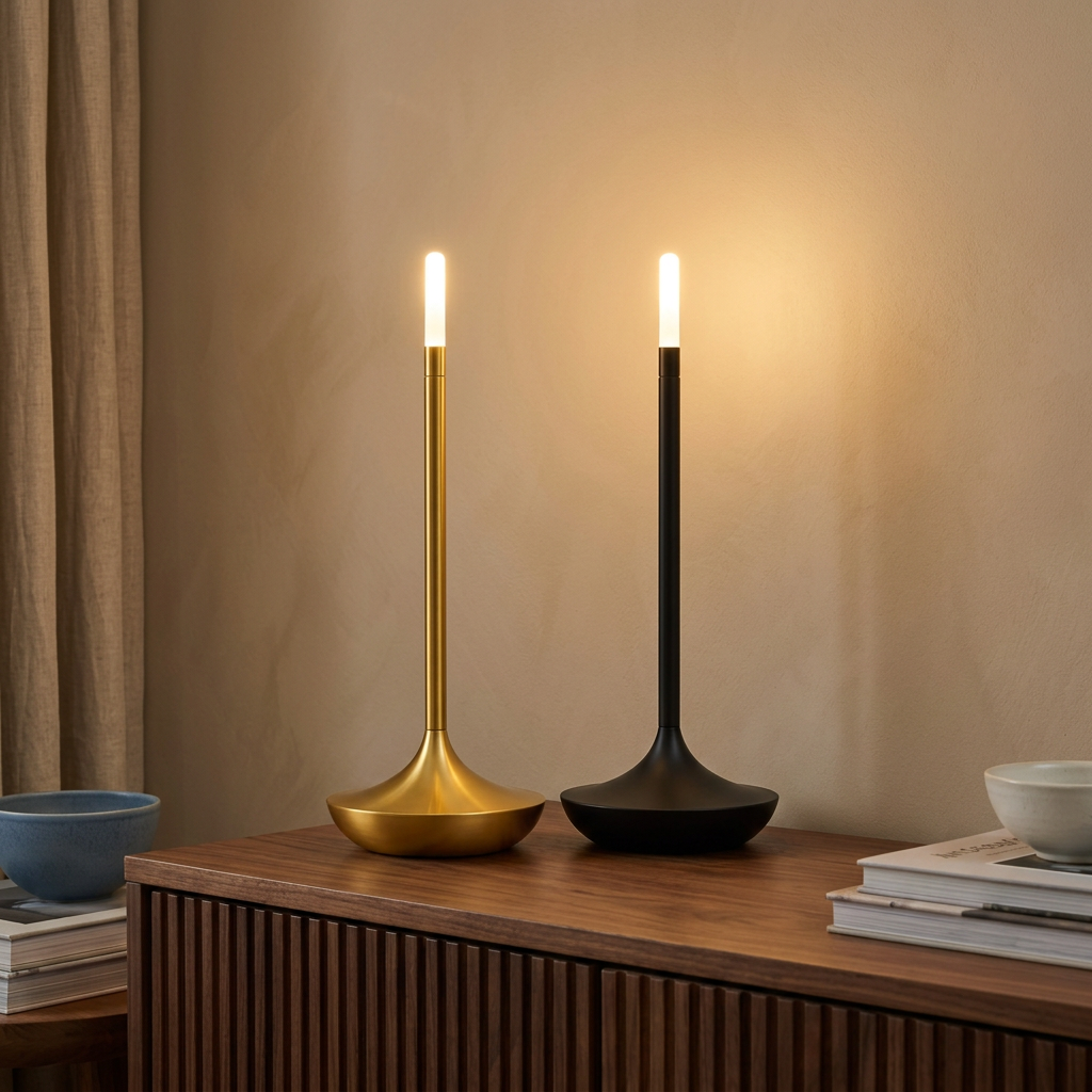 Decolind Tafellamp – Draadloos – LED – Touchbediening