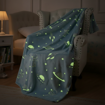 Glow in the Dark Kinderdeken.