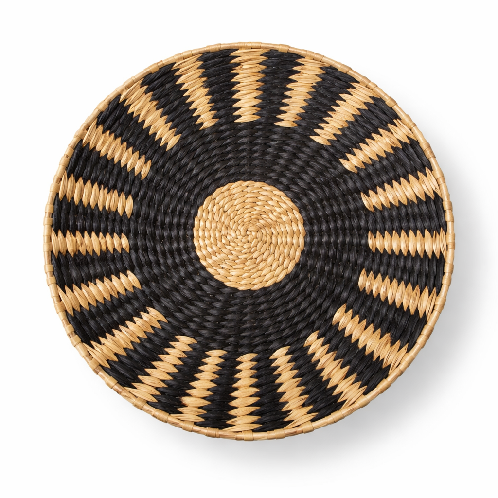 Decolind Wanddecoratie – Stro – 30 cm – Etnisch