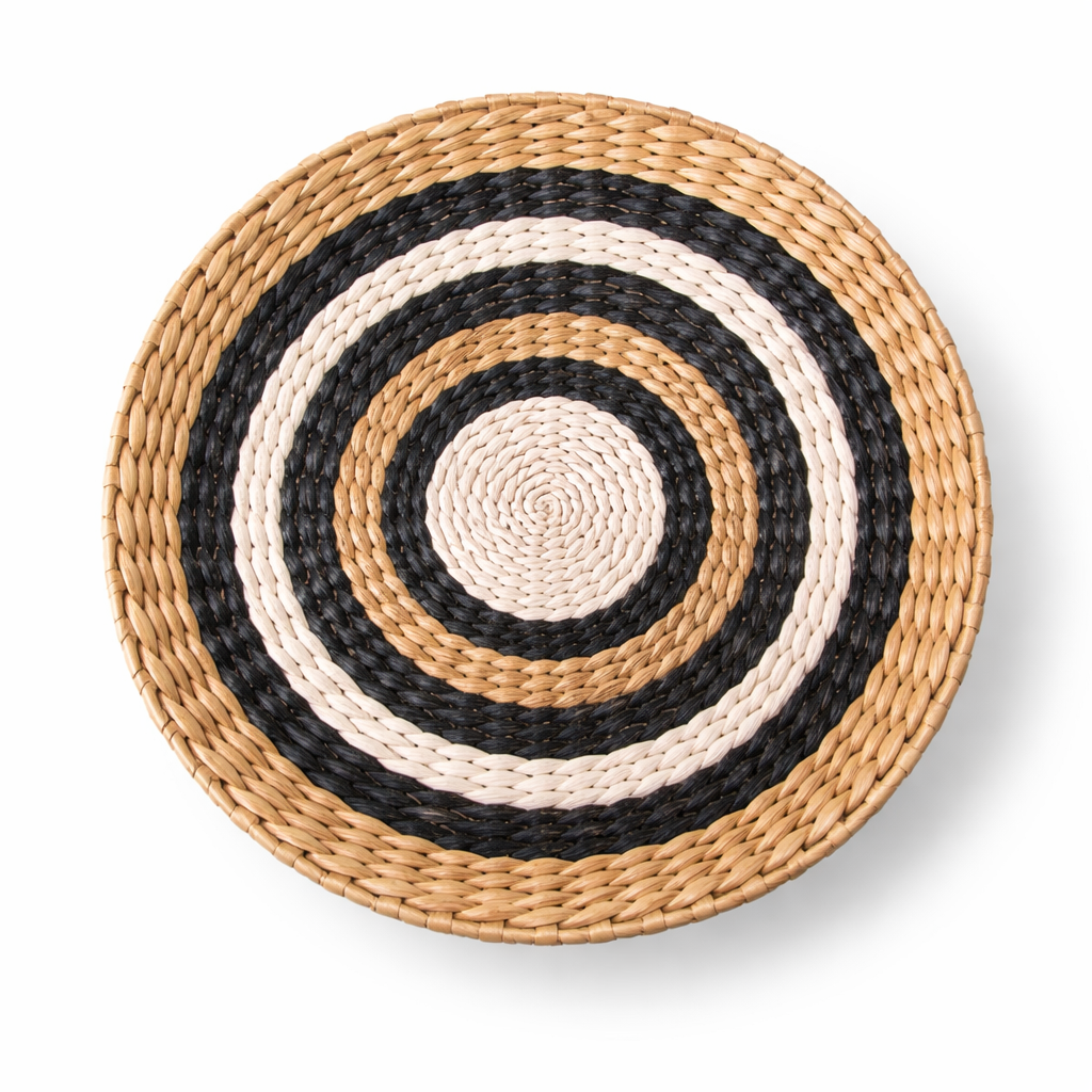 Decolind Wanddecoratie – Stro – 30 cm – Etnisch