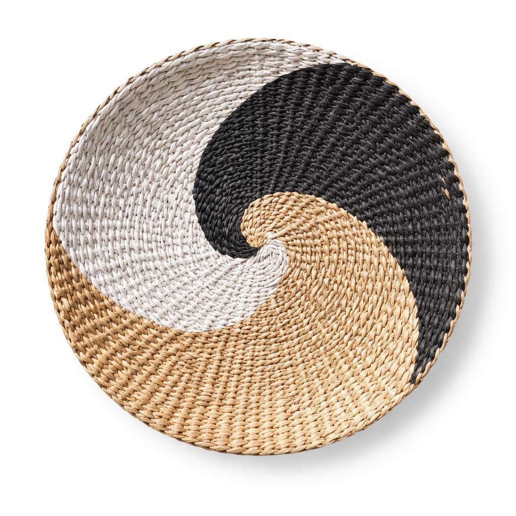 Decolind Wanddecoratie – Stro – 30 cm – Etnisch