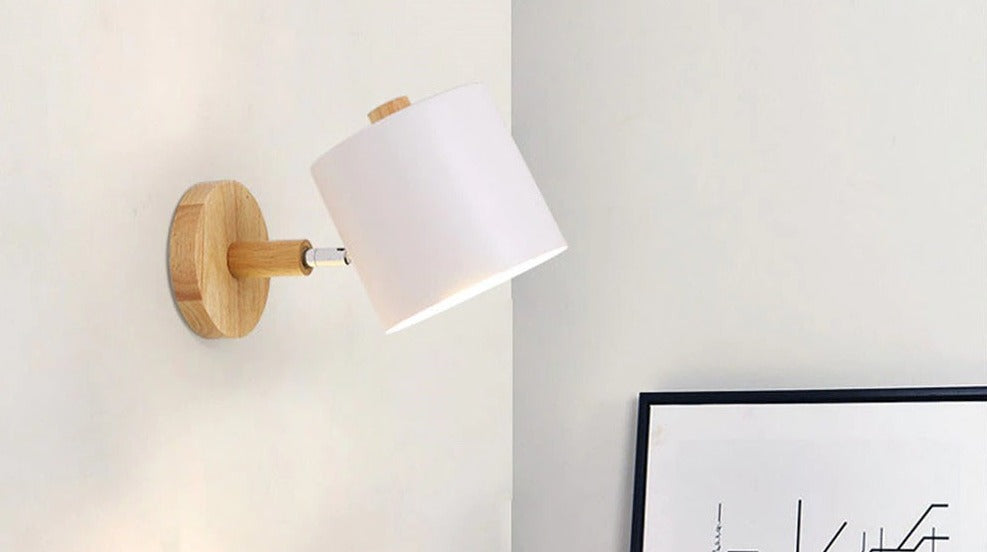 Moderne LED-Houten Slaapkamer Wandlamp