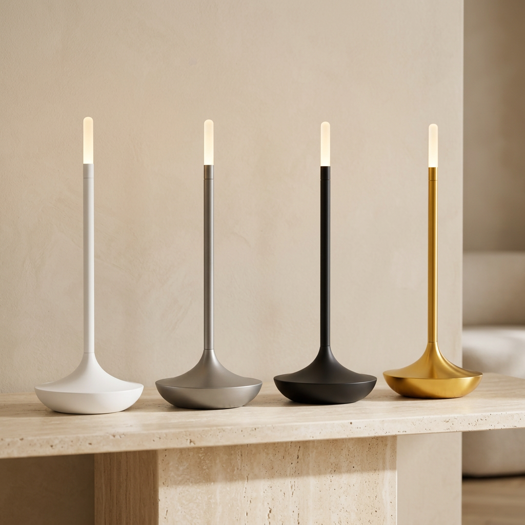 Decolind Tafellamp – Draadloos – LED – Touchbediening